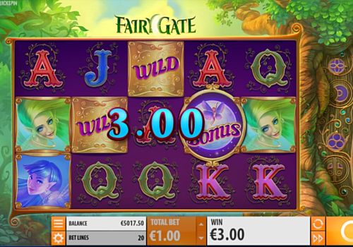 Автомат Fairy Gate - выигрышная комбинация символов Выигрышная комбинация символов в автомате Fairy Gate