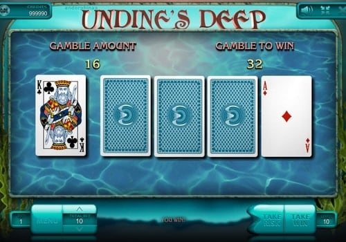 Онлайн аппарат Undine’s Deep - риск игра Риск игра в онлайн аппарате Undine’s Deep