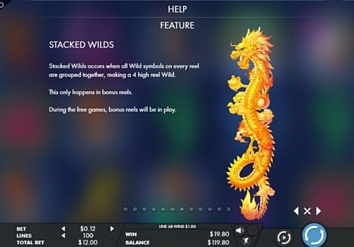Слот Dragons Scroll - описание знака Wild Описание знака Wild в слоте Dragons Scroll