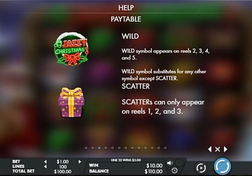 Слот Jazzy Christmas - описание Wild и Scatter Описание Wild и Scatter в слоте Jazzy Christmas